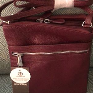 Giani Bernini Genuine Leather Crossbody
